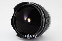Objectif Canon Canon FD Fish Eye 15mm f/2.8 S.S.C. SSC pour monture FD, mise au point manuelle, unique.