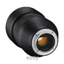 Objectif Des Caméras Af85mm F1.4 Sony E/objectif De Focalisation Unique