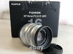 Objectif Fujifilm Fujinon Xf16mmf2.8 R Wr Argent