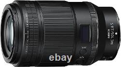 Objectif Macro Monofocus Nikon Nikkor Z MC 105mm F / 2.8 Vr S Z