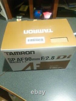 Objectif Macro Monofocus Tamron Sp Af90mm F2.8 DI Macro 1 1 Pour Nikon Pleine Taille