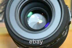 Objectif Macro à focale fixe Sigma 70mm F2.8 Ex Dg pour Sony, compatible avec les appareils plein format, Ma