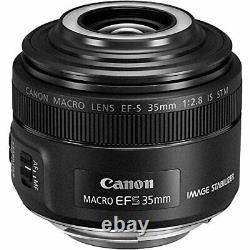 Objectif Monofocus Canon Ef-s35mm F2.8 Macro Is Stm Aps-c Compatible