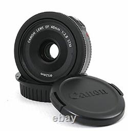 Objectif Monofocus Canon Ef40mm F2.8 Stm Compatible Pleine Taille Utilisé