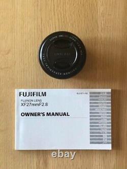 Objectif Monofocus Fujifilm Xf27mm F2.8 Fonctionnant 53