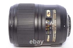 Objectif Nikon Af-s Micro Monofocus 60mm F/2.8 G Ed Full Size 120220