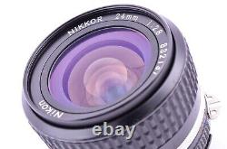 Objectif Nikon Ai-s 24mm f/2.8S à mise au point manuelle pour appareil photo reflex mono-objectif SLR AIS en provenance du Japon #2137
