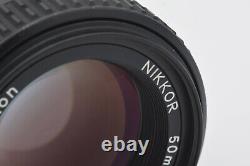 Objectif Nikon Ai-s NIKKOR 50mm f1.4 ais Monture F, mise au point unique Japon EXC+5 dans sa boîte