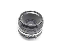 Objectif Nikon à focale fixe AI-S Nikkor 50mm F2 avec pare-soleil D'OCCASION