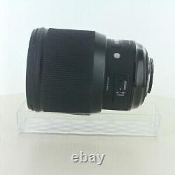 Objectif SIGMA Art 85mm F/1.4 DG HSM à mise au point automatique pour monture Nikon F en excellent état