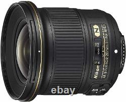 Objectif Unique Nikon Af-s 20mm F / 1.8g Ed Afs20 1.8g 20mm F/1.8g