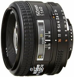 Objectif Unique Nikon Ai Af Nikkor 50mm F1.4d Compatible Pleine Taille