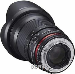 Objectif Unique Samyang 35mm F1.4 Pour Nikon Ae Compatible Pleine Taille