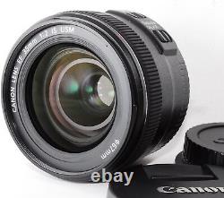 Objectif à focale fixe Canon EF 35 mm F2 IS USM compatible pleine taille