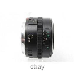 Objectif à focale fixe Canon EF 35mm f/2 pour appareil photo reflex avec filtre de 52mm et maintenance électrique