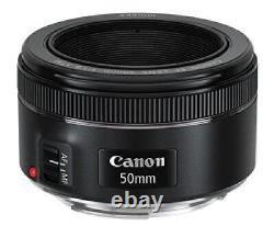 Objectif à focale fixe Canon EF 50 mm F 1.8 STM correspondance pleine taille EF 5018 STM