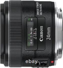 Objectif à focale fixe Canon EF24mm F2.8 IS USM compatible avec les appareils plein format