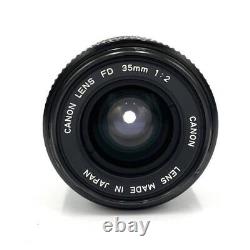 Objectif à focale fixe Canon NEW FD 35mm F2 YK