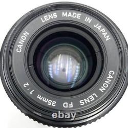 Objectif à focale fixe Canon NEW FD 35mm F2 YK