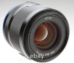 Objectif à focale fixe Carl Zeiss Loxia 2/50 pour monture SONY E-Mount 50mm F2 plein format 500173