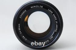 Objectif à focale fixe Minolta MC RKOR-PG 50mm F1.4