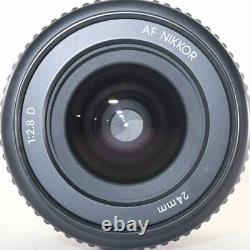 Objectif à focale fixe NIKON AI AF Nikkor 24mm F2.8 D (référence 487881)