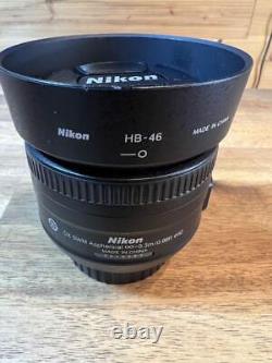 Objectif à focale fixe Nikon 35mm F/1.8G AF-S DX d'occasion