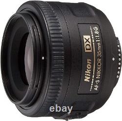 Objectif à focale fixe Nikon AF-S DX NIKKOR 35mm f/1.8G pour format DX Nikon uniquement