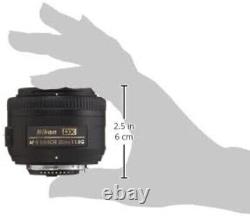 Objectif à focale fixe Nikon AF-S DX NIKKOR 35mm f/1.8G pour format DX Nikon uniquement