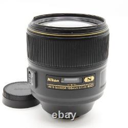 Objectif à focale fixe Nikon Af-S Nikkor 105mm F/1.4E Ed pleine taille compatible