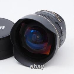 Objectif à focale fixe Nikon Ai AF Nikkor ED 14mm f/2.8D compatible en taille réelle 6522