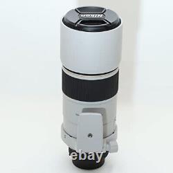 Objectif à focale fixe Nikon Ai AF-S Nikkor 300 mm f/4D IF-ED en gris clair, presque neuf.