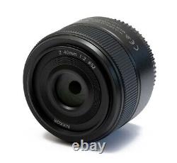 Objectif à focale fixe Nikon NIKKOR Z 40mm f/2 Monture Z Plein format Noir