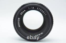 Objectif à focale fixe Nikon Nikkor 50mm f1.4 Ai-s - Testé depuis le Japon