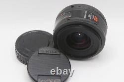 Objectif à focale fixe PENTAX-F SMC F2.8 28mm Couleur Noir Utilisé Bel Article