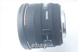 Objectif à focale fixe Sigma 50mm F1.4 EX DG HSM pour Canon SLR Maintenance Électrique