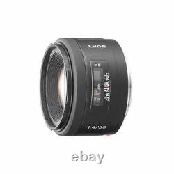 Objectif à focale fixe Sony 50mm F1.4 Sal50F14 compatible avec les appareils plein format