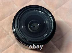 Objectif à focale fixe Sony Fe 28mm F2.0 avec filtre UV