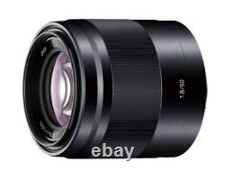 Objectif à focale fixe Sony SEL50F18-B E 50mm F1.8 OSS format APS-C de New