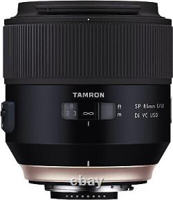 Objectif à focale fixe Tamron SP 85mm F1.8 Di VC pour Nikon plein format compatible F016N