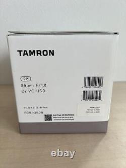 Objectif à focale fixe Tamron SP85mm F 1.8 Di VC USD F016 Monture Nikon F Noir
