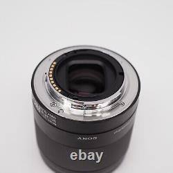 Objectif à focale fixe Top Mint SONY SEL50F18-B E 50mm F1.8 OSS format APS-C