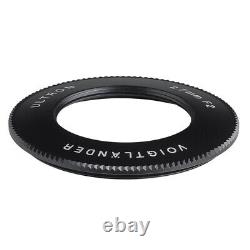 Objectif à focale fixe VOIGTLANDER Ultron 27mm f2 noir pour monture Coshina Fujifilm X Fuji