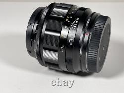 Objectif à focale fixe Voigtlander NOKTON 50 mm F1 Asphérique Monture Nikon Z dans sa boîte