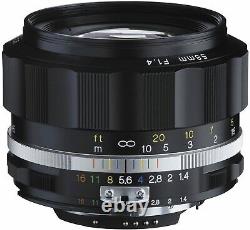 Objectif à focale fixe Voigtlander NOKTON 58mm F1.4 SLIIS AiS pour Nikon F