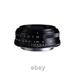 Objectif à focale fixe noir Voigtlander COLOR-SKOPAR 18mm F2.8 Asphérique pour Fujifilm X