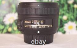Objectif à focale fixe plein format Af-S Nikkor 50mm F1.8G