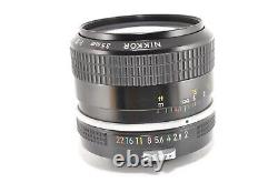 Objectif à focale fixe pour appareil photo Nikon NIKKOR 35mm f2 non-Ai #2431