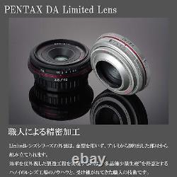 Objectif à focale fixe standard noir HD PENTAX DA 40mmF2.8 Limited pour capteur APS-C