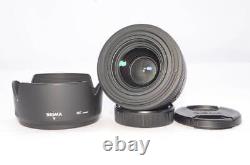 Objectif à mise au point unique pour monture Nikon F pour SIGMA 30mm F1.4 EX DC HSM Nikon